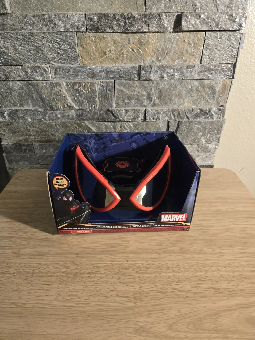 Marvel Miles Morales Spider-Man Goggles Limited Edition NWT